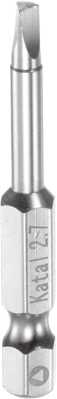 TA2.7 Triangle Screwdriver Bit 1/4" Hex Shank 2" Length Magnetic Tri-angle Screw Driver Power Tool...