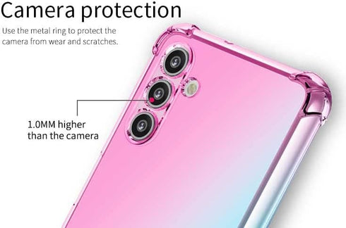 for Galaxy A14 5G Case, Slim Flexible TPU for Girls Women Airbag Bumper Shock Absorption Rubber Soft Silicone Case Cover Fit for Samsung Galaxy A1...