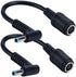Dongle Tip Adapter Cable for HP 7.4mm to 4.5mm Blue Right Angle Tip Connector Converter DC Cord for HP Stream Spectre Pavilion Envy Elitebook Spli...