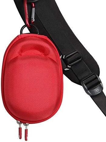 Hermitshell Hard Travel Case for JBL Clip 4 / JBL Clip 5 Portable Mini Bluetooth Speaker (Red)...