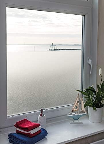 d-c-fix 346-0211 Self-Adhesive Privacy Glass Window Film, Milky, 17" x 78" Roll...