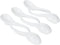 Asian Soup Spoons Set of 6, Ceramic Japanese Soup Spoons, Ramen Spoon for Cereal Wonton Dumpling Noodles,Table Spoon Set Dishwasher Safe Easy To C...