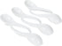 Asian Soup Spoons Set of 6, Ceramic Japanese Soup Spoons, Ramen Spoon for Cereal Wonton Dumpling Noodles,Table Spoon Set Dishwasher Safe Easy To C...