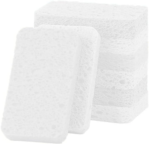 12 - Pack Non-Scratch Scrub Sponges - Sponges for Dishes and Washing Dishes, Cleaning Sponges for Kitchen Home and More?White...