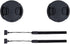 2-Pack 37mm Front Lens Cap Cover with Deluxe Cap Keeper for Olympus 14-42mm 1:3.5-5.6 EZ Kit Lens on Olympus OM-D EM10 Mark III II EPL9 EPL8 EPL7 ...