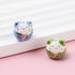 16Pcs Mix Ceramic Lucky Cat Colorful Porcelain Beads for Jewelry Making DIY Necklace Bracelet Charms Handmade Craft Supplies...