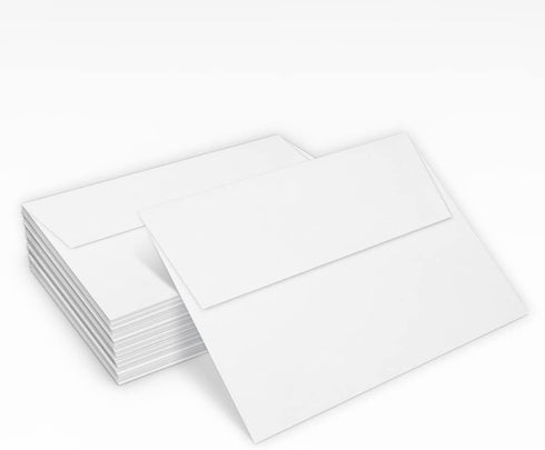 LUXPaper A7 Invitation Envelopes | 5 1/4" x 7 1/4" | Bright White | 24lb. Text | 100 Qty...