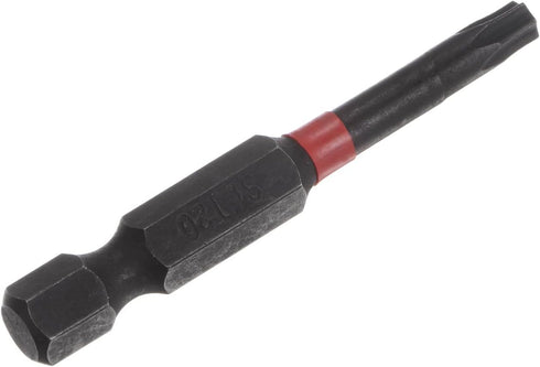 T20 Impact Rated Torx Bit 1/4" Hex Shank 2" Length Magnetic Security Star Screwdriver Power Tool...