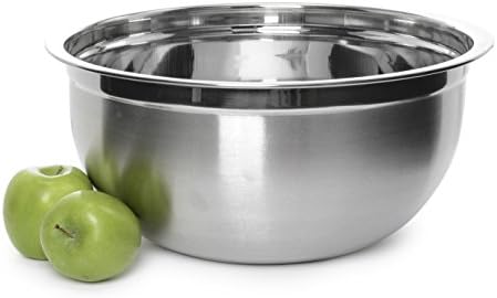 YBM HOME Deep Professional Stainless Steel Mixing Bowl for Cooking Baking, Mixing and Serving - 1 Quart, 1167...