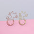 40Pcs Dog and Cat Shaped Paper Clips Golden Electroplated Paper Clips Animal Paper Clips Creative Metal Clip...
