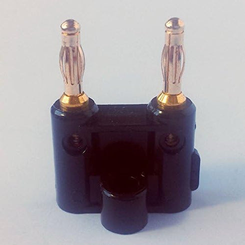 CESS Dual 2-Way Speaker Banana Male Plug Cable Connectors - Banana Dual Plug (10 Pack)...