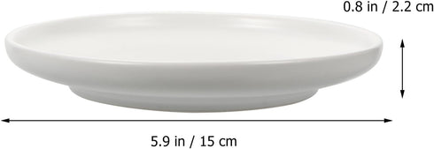 Ceramic Cat Bowls, Shallow Dog Bowls Whisker Stress Cat Dishes, Relieves Fatigue for Food Shallow Kitten Bowl Pet Bowl Dog Feeder Pet Food Dish St...