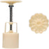 Cookie Press Mid-Autumn Festival Hand-Pressure Moon Cake Mould with 6 Pcs Mode Pattern for 1 Sets - 50g Cookie Stamp Mooncake Mold Set - Cookie St...