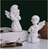 Cherubs Angels Resin Garden Statue Figurine, Adorable Angel Sculpture Memorial Statue, Indoor Outdoor Home Garden Decoration (Praying Cherub-Girl)...