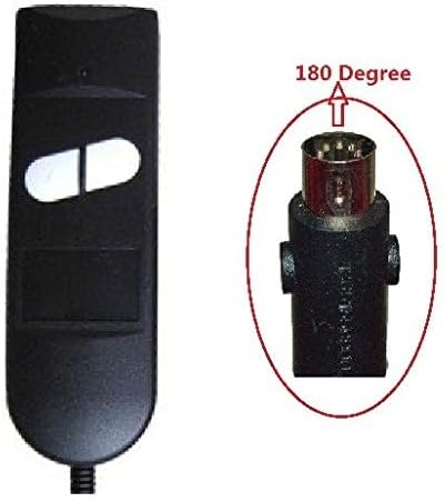 Youlian YL UP/Down 2B 5 Pin 180° Electric Sofa Remote Hand Control for OKIN,LIMOSS,Pride,Golden,Berkline Lift Chair or Power Recliner...