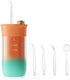 Water Dental Flosser for Adults for Teeth Cleaning 3 Modes- Portable & Reachargeable IPX7 Waterproof Level Dental Water Jet, Orange,green...