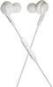 Magnavox MHP4857-WH Ear Buds with Microphone in White | Available in Black & White | Ear Buds Wired with Microphone| Extra Value Comfort Stereo Ea...