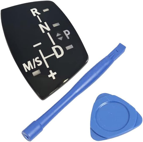 Car Gear Shift Knob Panel Sticker Cover for BMW Models Long...