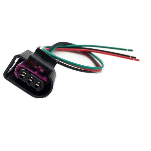 Huayicarbpart Compatible with Audi Volkswagen 2009-2018 Bentley Fuel High Pressure Sensor Connector Harness Pigtail 4D0971993...