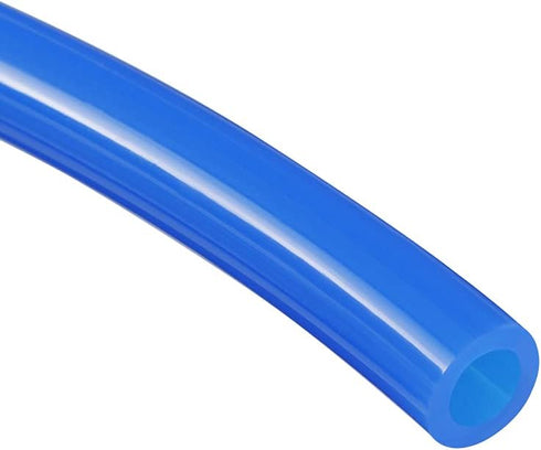 uxcell Pneumatic Air Tubing, 6mm OD x 4mm ID 5 Meters 16ft PU Polyurethane Air Compressor Tube, Blue...