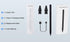 Fast Charge Active Stylus Pen for iPad, Apple iPad Pro11&12.9'',iPad Air 3/4/5,iPad 6-10,iPad Mini 5/,Tilt Sensitivity iPad Pencil Compatible with...