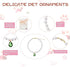 Pearl Cat Collar Dog Collar Rhinestone Necklaces for Small Dogs Collar Accessories Pet Collar (Green Drop Shape, Small)...