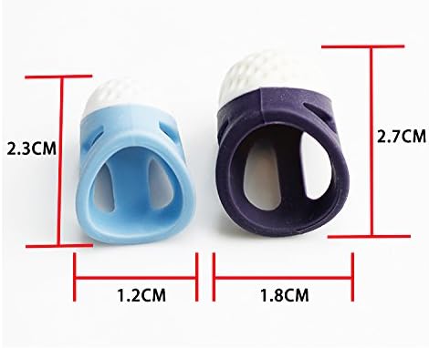 YICBOR Household Sewing DIY Tools Thimble Finger Protector Quilting Craft Accessories Comfortable non-slip FT0821 Thimble Finger (FT-0821-SET)...