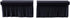 Construct Pro Single-Gang WideMouth Décor Brush Plate (Black Plate w/Black Brush)...