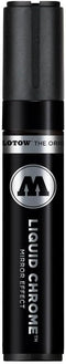 MOLOTOW Liquid Chrome Alcohol-Based Pump Marker for High-Gloss Mirrored Effects, 5mm, 1 Each (703.104)...