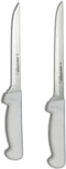 Dexter-Russell 7" and 8" Fillet Knife w/Polypropylene White Handle,Boning Knife, Flexible Fillet Knives for Meat Fish Poultry Chicken,bundle...
