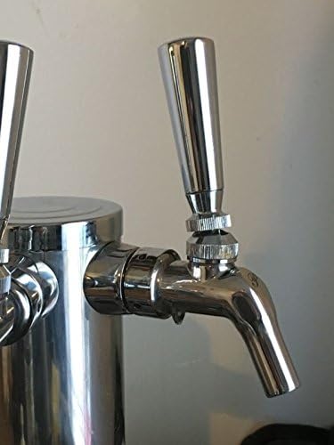 Heavy Polished Chrome Standard Beer Tap Handle...