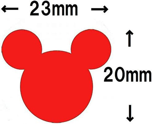 Craft Paper Punch of Mickey Mouse Logo (Japan Import)...