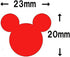 Craft Paper Punch of Mickey Mouse Logo (Japan Import)...