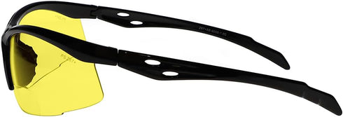 Bifocal Safety Glasses - Safety Glasses with Readers for Healthcare, Woodworkers, Motorcyclists, Workshop - Ansi Z87+ - Polycarbonate Lenses - (Ye...