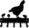 Hen Chicks Chickens Farm Key Rack - 9 inch Wide - Made in USA...
