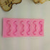 Cute 6 Cavities Funny DIY 3D Mustache Beard Silicone Mold for Fondant Chocolate Candy Gum Paste Cake Decor Baking Desserts Ice Tool...