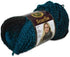 Lion Brand Yarn 826-209 Scarfie Yarn, One Size, Charcoal/Aqua......
