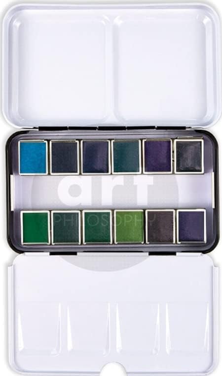 Prima Marketing Prima Confections Watercolor Pans 12/Pkg-Currents...