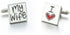 Letter Cufflinks for Men, I Love My Wife Cufflinks, Letters Square Cuff Links, I Love You Shirt Tuxedo Cufflinks, Punk Cufflinks French Cufflinks,...