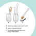 Simple preading Stainless Steel Spatula Spreader Knife Peanut Butter and Jelly, Chocolate or Strawberry Jam Stirrer & Jar Scraper 8.9" Multifuncti...