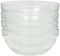 Stackable Serving Cooking Mixing Prep Clear Glass Bowl, 3.5-Inch,4-Inch,6-Inch Set of 4,3 and 1 (4, 3.5 inch)...