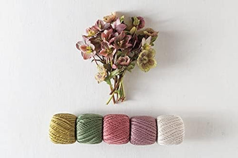Knit Picks Curio #3 Lace Weight 100% Mercerized Cotton Crochet Thread Yarn Ivory 100 g (Natural)...