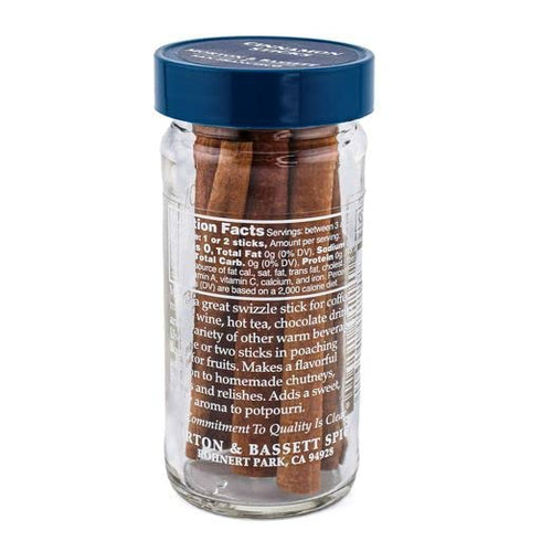 Morton & Bassett Cinnamon Sticks, 1.1-Ounce jar...