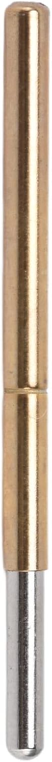 Spring Contact Probe, 100PCS Round Pogo Pins Stainless Steel Wire Mini Size with Brass Plunger for Circuit Soldering Projects...