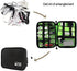 1pack Travel Electronics Cable Organizer Bag Portable Storage Case for Mobile Phone Hard Drive Cords USB Cables Charger Organizer...