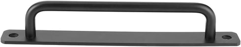 ViaGasaFamido Elegant Sliding Barn Door Handle, Black Flush Patio Door Handle, Aluminum Alloy Smooth Pull for Wardrobes Cabinets Garages Sheds...
