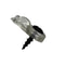 Glass Cabinet Panel Retainer Clips with Screws 25 Clips (Choose Your Offset and Color) by E.H.C. (Clear, 0/0 Flush)...