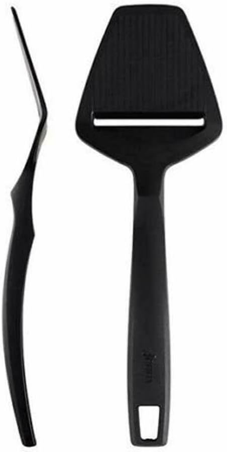 Linden Sweden Black Nylon Cheese Slicer for Block Cheese - Cheese Plane for Consistent and Safe Slicing - Made in Sweden - Heat Resistant - Microw...