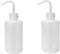 2PCS 250ml Safety Wash Bottle Plastic Bent Tip Graduated Squeeze Bottle Narrow Mouth Label Tattoo Wash Bottle Oil Water Wash Cleaning Containers D...