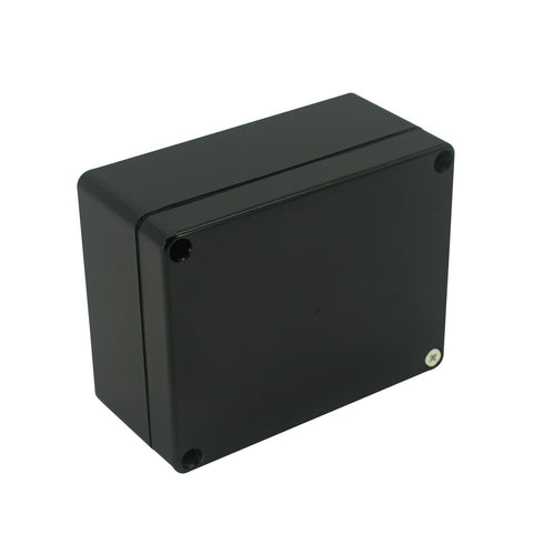 Small Plastic Outdoor Outlet Waterproof Project Box for Electronics, Watertight Electrical One Splice Junction Electric Box 4.52 x 3.54 x 2.16 inc...